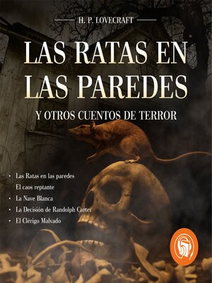 cover image of Las ratas en las paredes y otros cuentos de terror